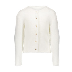 Geisha Hairy cadigan LS off-white