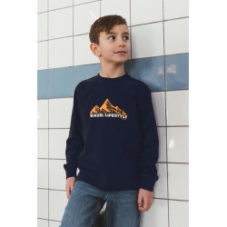 TYGO&vito Longsleeve Mojo loose fti Navy