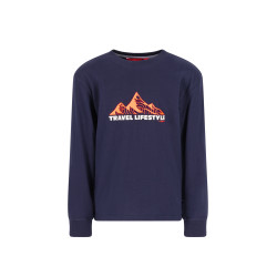 TYGO&vito Longsleeve Mojo loose fti Navy