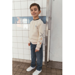 TYGO&vito Sweater Sven Whitecap Gray