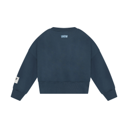 Indian Blue Jeans Sweater Fancy Insignia Blue