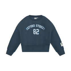 Indian Blue Jeans Sweater Fancy Insignia Blue