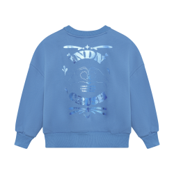 Indian Blue Jeans Sweater Foilprint Campanula