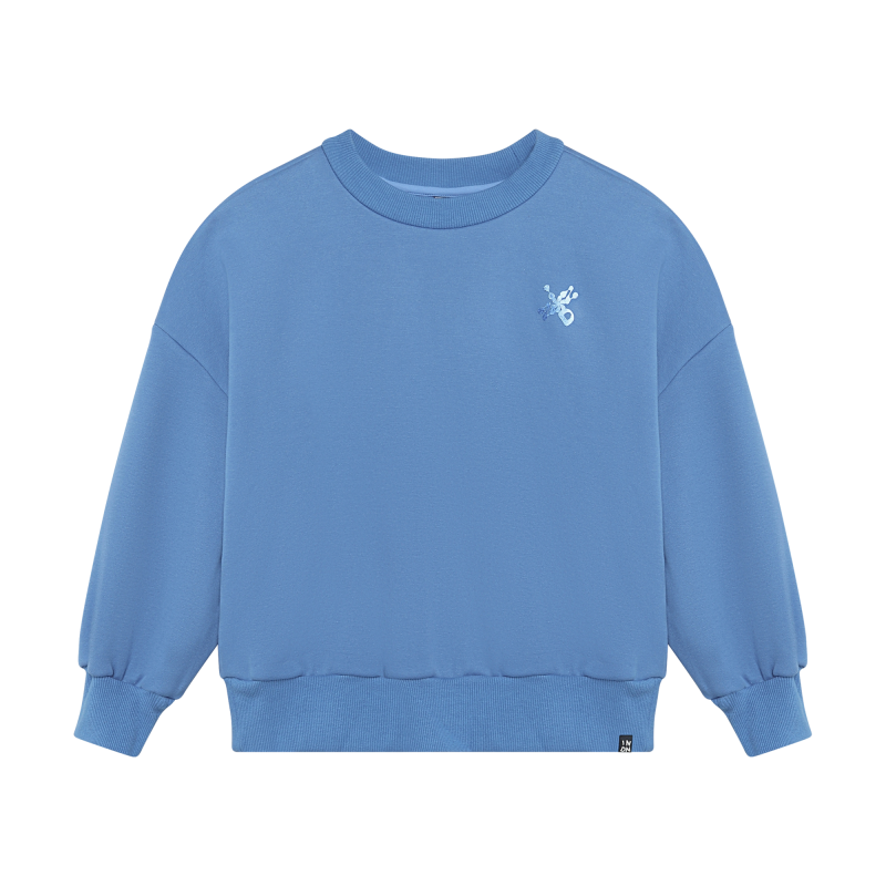 Indian Blue Jeans Sweater Foilprint Campanula