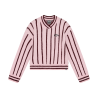 Indian Blue Jeans Knitwear Fuzzy Stripe Flushing Pink