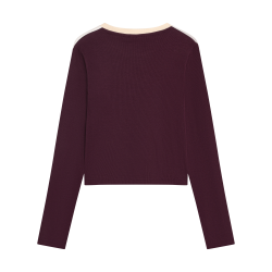 Indian Blue Jeans Longsleeve Cropped  Fig