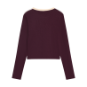 Indian Blue Jeans Longsleeve Cropped  Fig