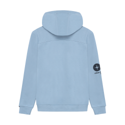 Indian Blue Jeans Hoodie Indian Blue Brushed  Mid Blue Ash