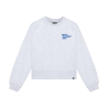 Indian Blue Jeans Sweater Grey Melange  Grey White Melange