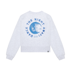 Indian Blue Jeans Sweater Grey Melange  Grey White Melange