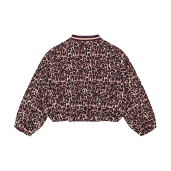 Indian Blue Jeans Sweater Leopard Fig