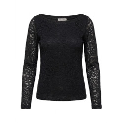 LOOXS 10sixteen Lace Tee Graphite
