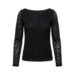 LOOXS 10sixteen Lace Tee Graphite
