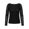 LOOXS 10sixteen Lace Tee Graphite
