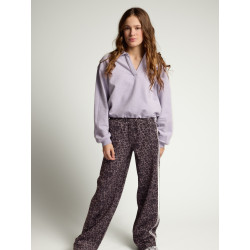 LOOXS 10sixteen polo sweater Soft Lilac