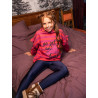 LOOXS Little striped hoody Coral Stripe