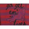 LOOXS Little striped hoody Coral Stripe