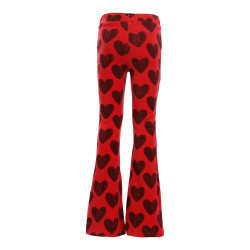 LOOXS Little velvet flare pants Velvet Heart