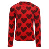 LOOXS Little printed velvet tee Velvet Heart