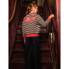 LOOXS Little y/d stripe sweater Navy Stripe