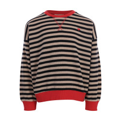 LOOXS Little y/d stripe sweater Navy Stripe