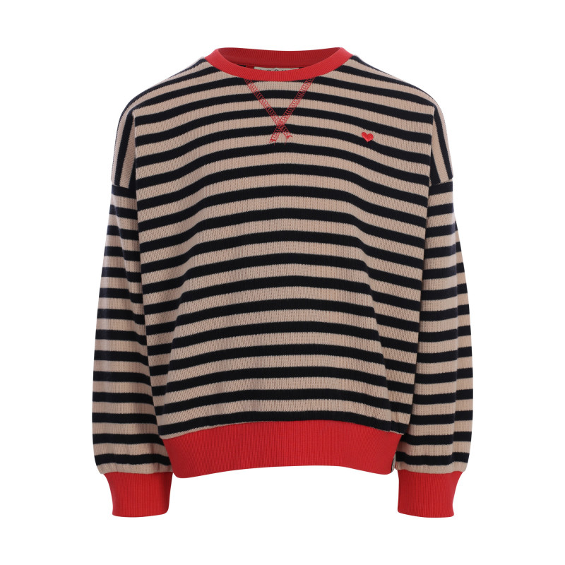 LOOXS Little y/d stripe sweater Navy Stripe
