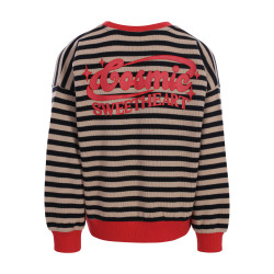LOOXS Little y/d stripe sweater Navy Stripe