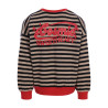 LOOXS Little y/d stripe sweater Navy Stripe