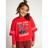 LOOXS Little interlock T-shirt Fire