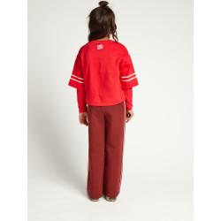 LOOXS Little interlock T-shirt Fire
