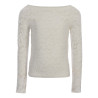 LOOXS 10sixteen Lace Tee Blanc