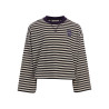 LOOXS 10sixteen stripe Tee Graphite