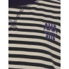 LOOXS 10sixteen stripe Tee Graphite
