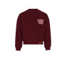 NoNo Konono Soft Furry Sweat Out of Office print Bordeaux