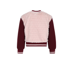 NoNo Darling Furry Indoorjacket with zipper Sand Blush
