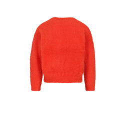 NoNo Keson Fluffy Soft Knitted Sweater Fiesta Red