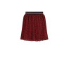NoNo Nima Autumn Flower Plissee Skirt Bordeaux