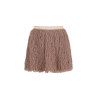 Like Flo Sil Flo girls fringes skirt with elastic WB Champagne