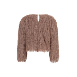 Like Flo Celina Flo girls fringes blouse Champagne