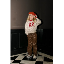 Like Flo Danee Flo girls oversized weater Glitter melee