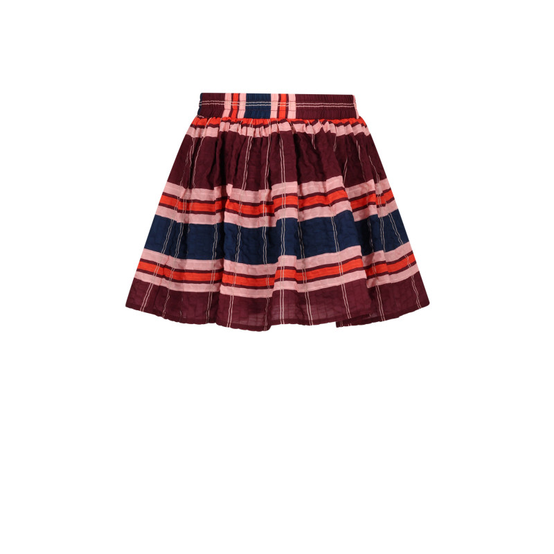 NoNo Ninu Check Skirt Bordeaux