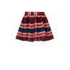 NoNo Ninu Check Skirt Bordeaux