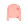 NoNo Konono Soft Furry Sweat Out of Office print Peaches 'N Cream