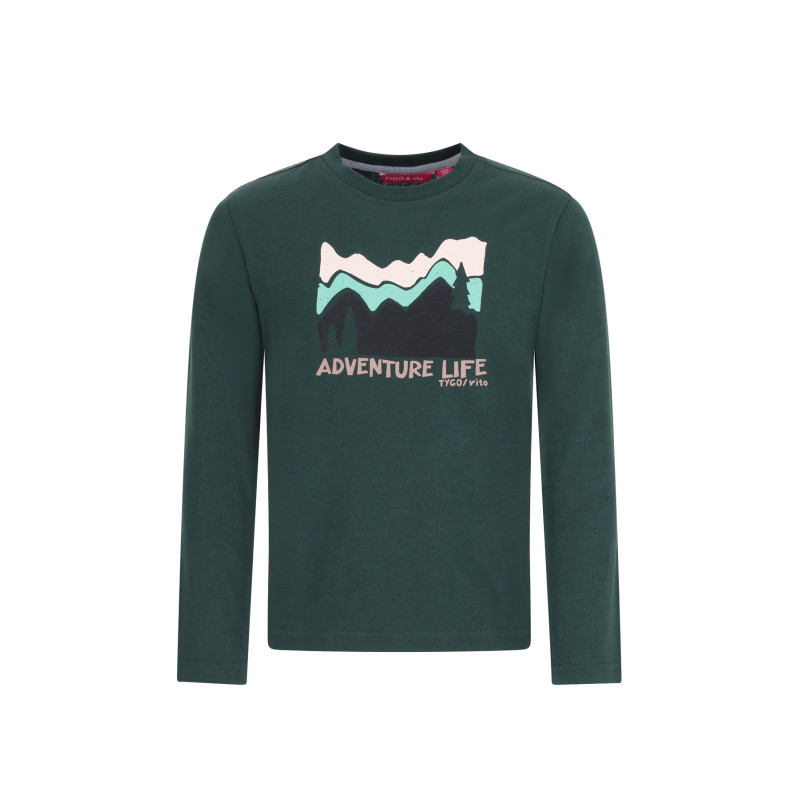 TYGO&vito Longsleeve Mason Storm Green