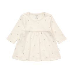 Noppies Dress LS AOP Egret