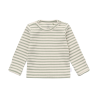 Noppies Tee LS stripe Iceberg Green