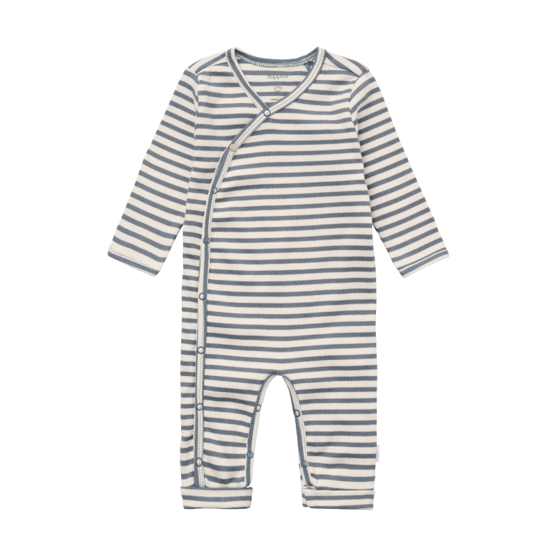 Noppies Playsuit LS stripe Stormy Weather