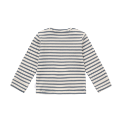 Noppies Tee LS stripe Stormy Weather