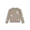 Ballin Junior Multi-Monogram Crewneck Taupe