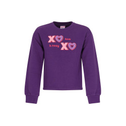 B.Nosy Shelly Sweater Loganberry